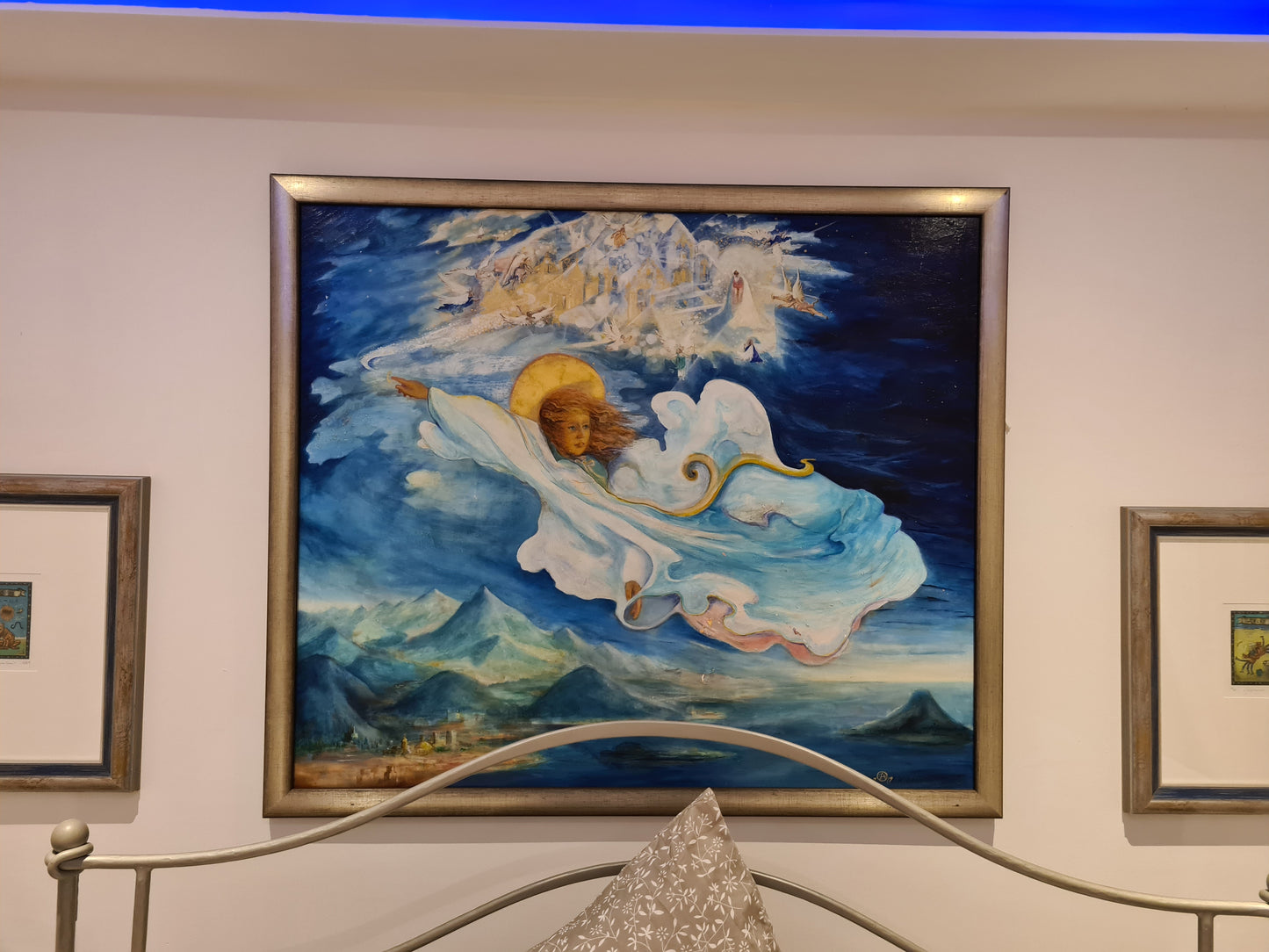 Öl-Gemälde auf Leinwand – Signiert & Datiert – Mit Holzrahmen