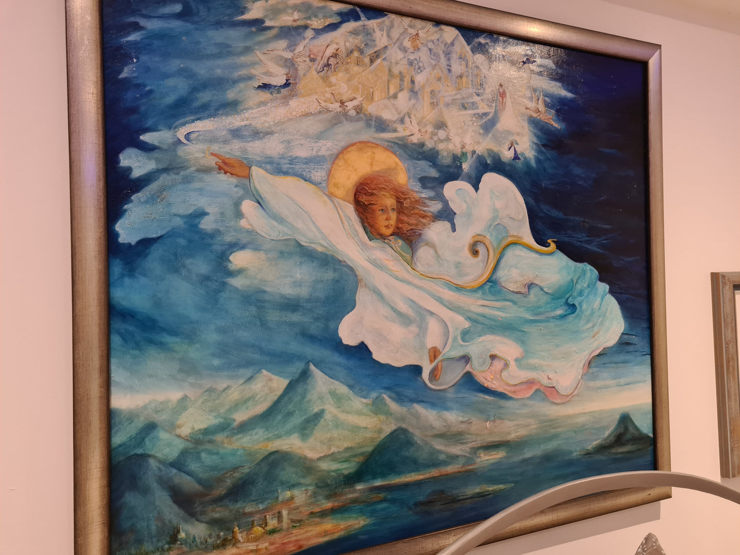 Öl-Gemälde auf Leinwand – Signiert & Datiert – Mit Holzrahmen