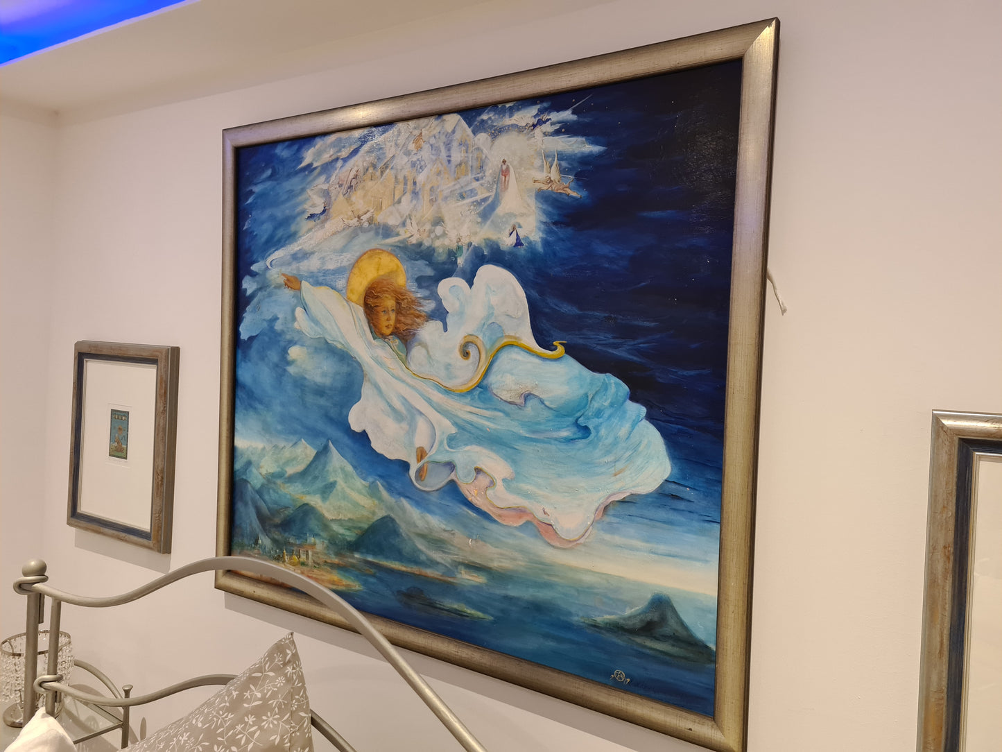 Öl-Gemälde auf Leinwand – Signiert & Datiert – Mit Holzrahmen