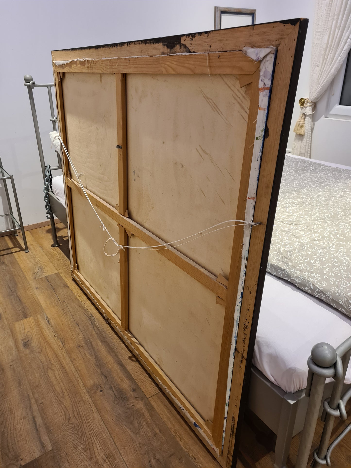 Öl-Gemälde auf Leinwand – Signiert & Datiert – Mit Holzrahmen