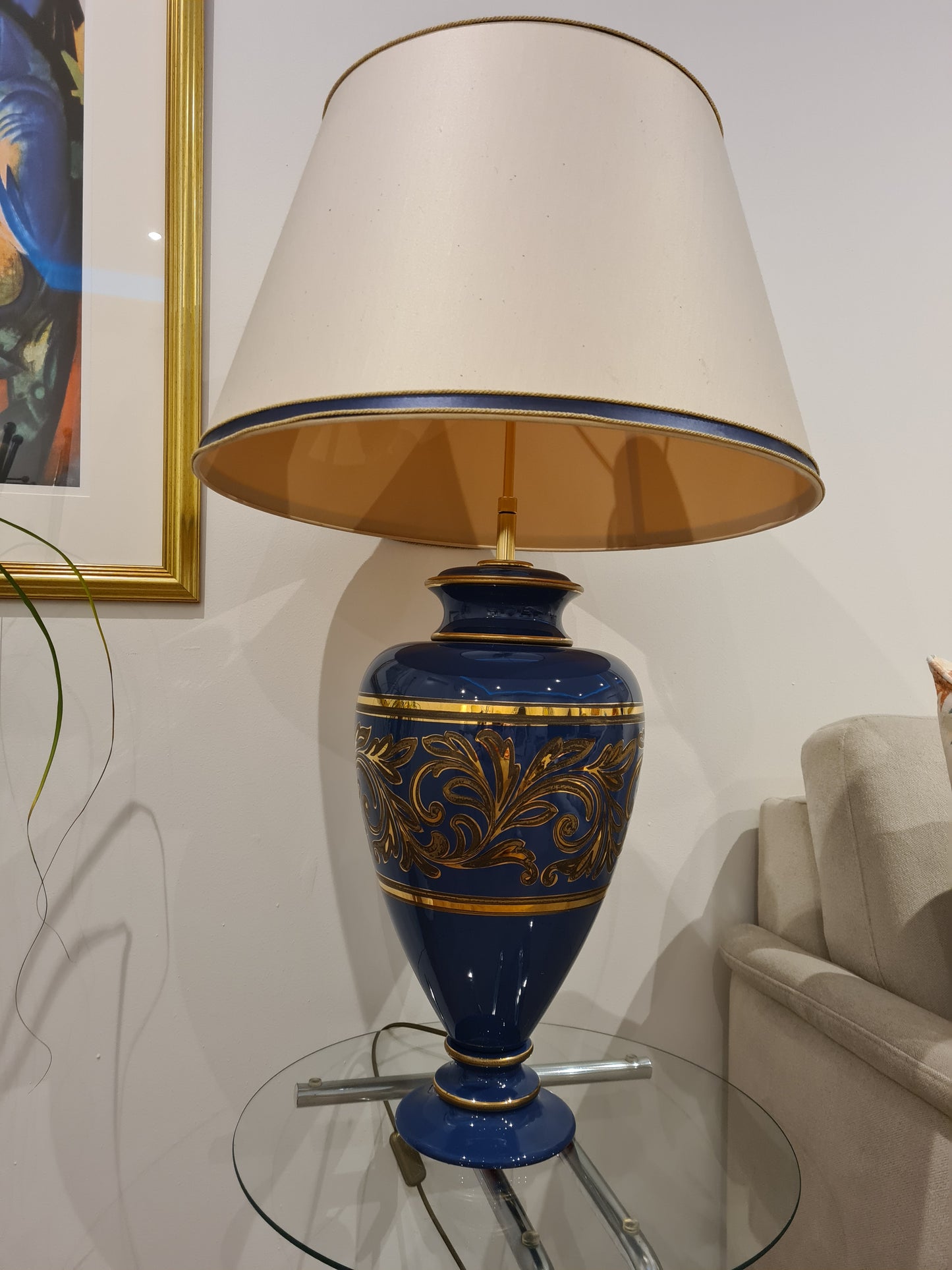 Sigma Tischlampe aus Porzellan – Elegantes Design