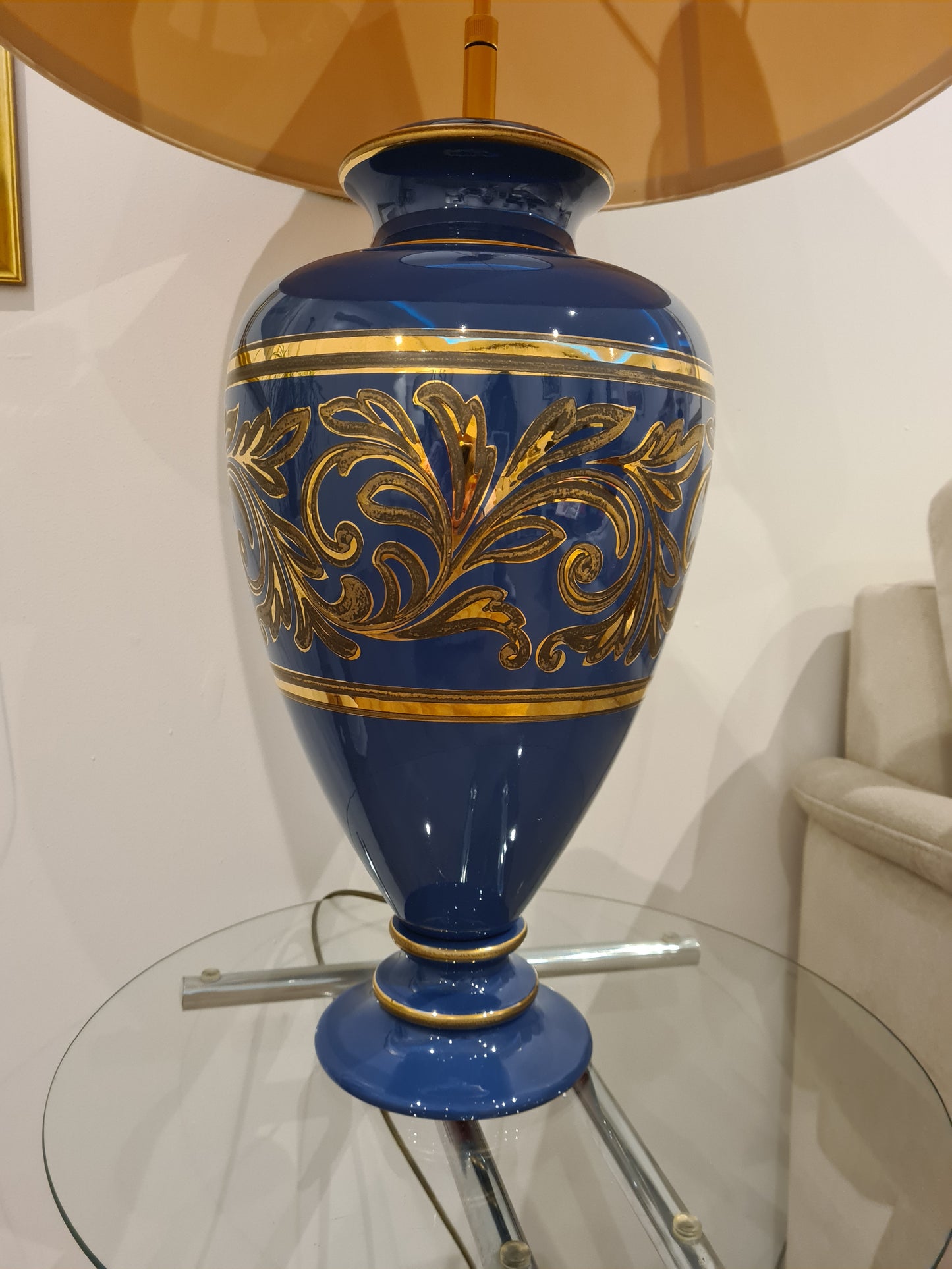 Sigma Tischlampe aus Porzellan – Elegantes Design