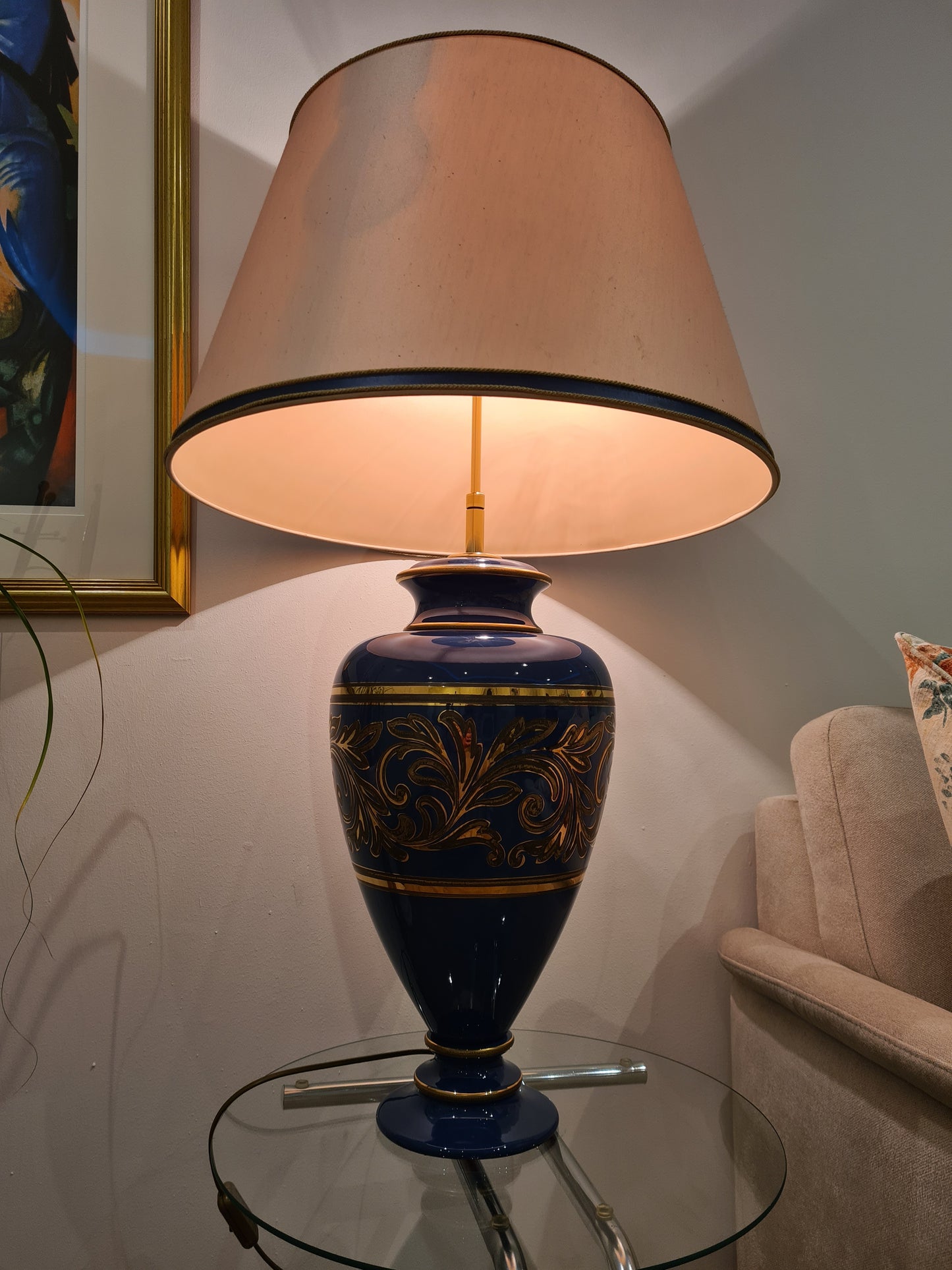 Sigma Tischlampe aus Porzellan – Elegantes Design