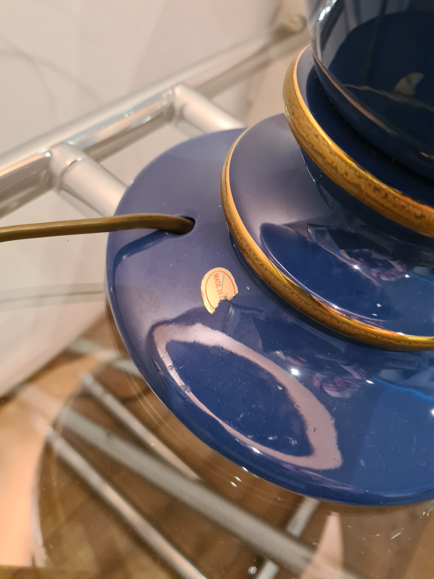 Sigma Tischlampe aus Porzellan – Elegantes Design