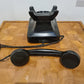 W48 m T Telefon KRONE analoger Fernsprecher vintage Bakelit schwarz
