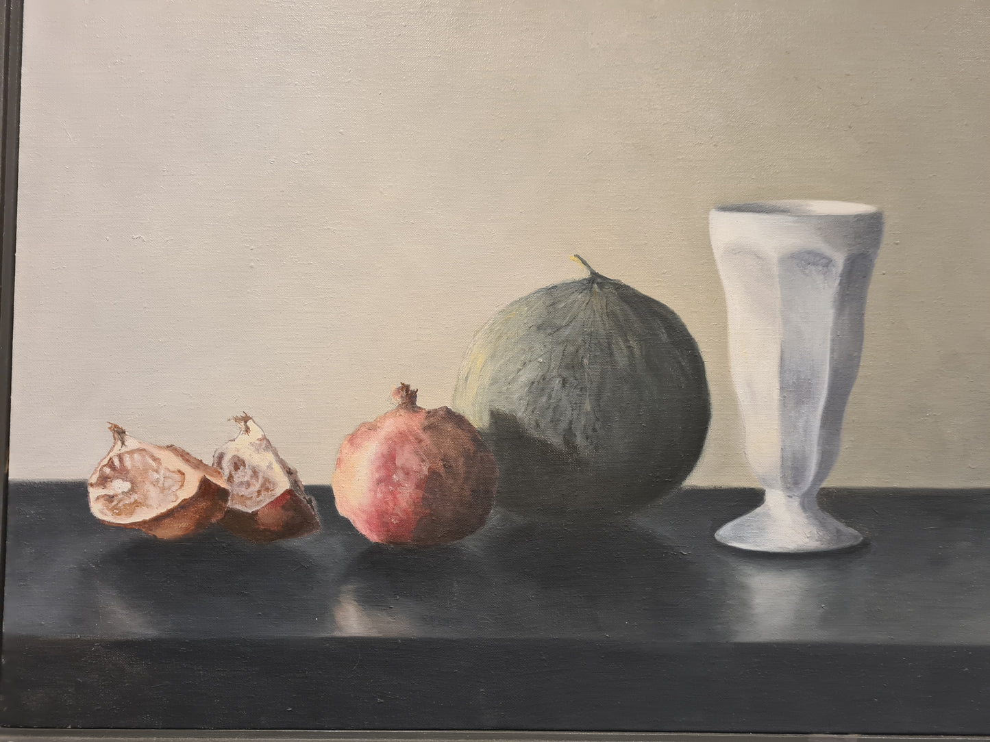 Ölgemälde Stillleben von Katrin Kasten aus dem Jahr 1993