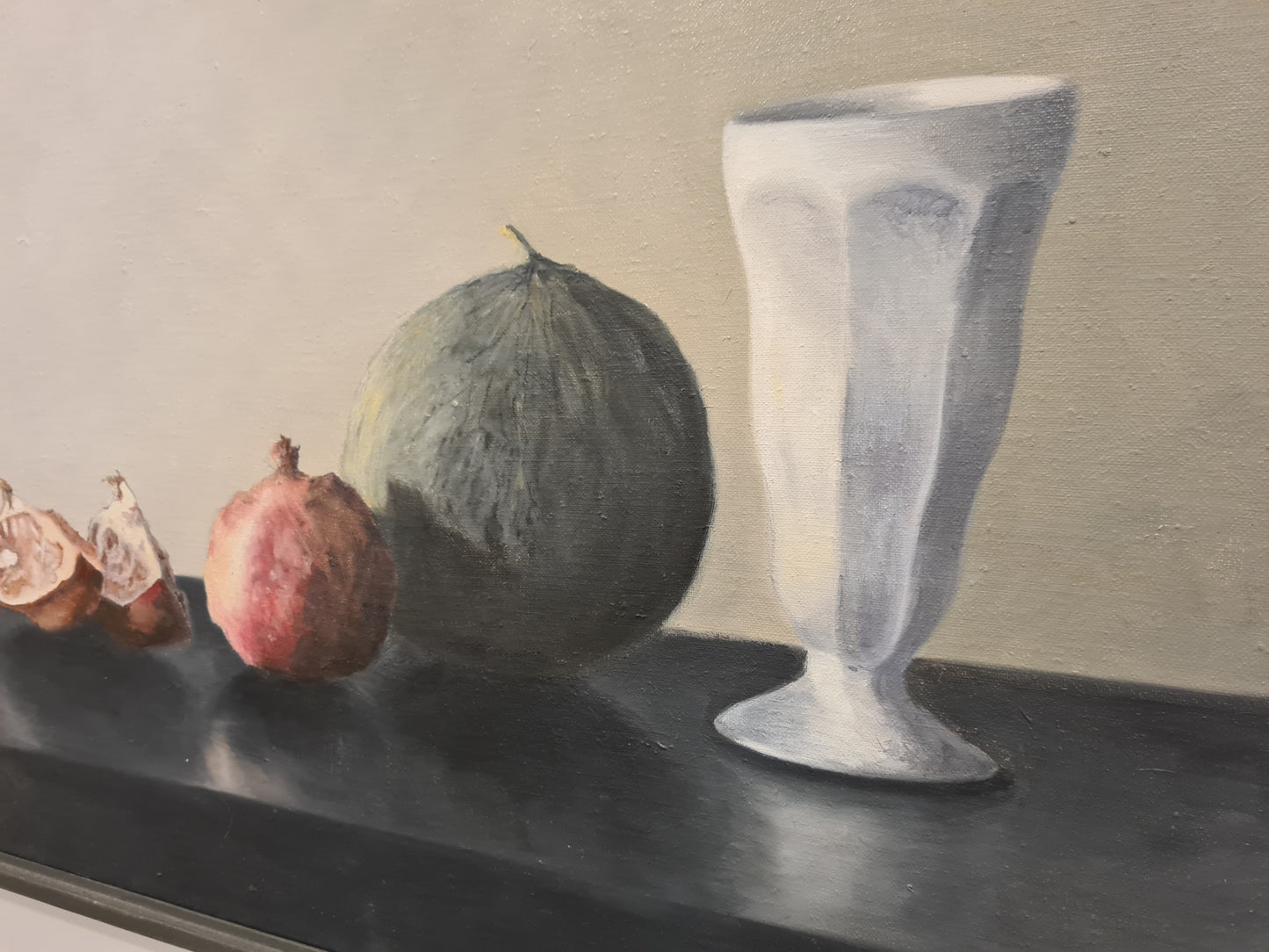 Ölgemälde Stillleben von Katrin Kasten aus dem Jahr 1993