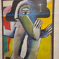 Gemälde Druck Horst Antes Zweiäugige Figur 1965 Lichtdrucke München