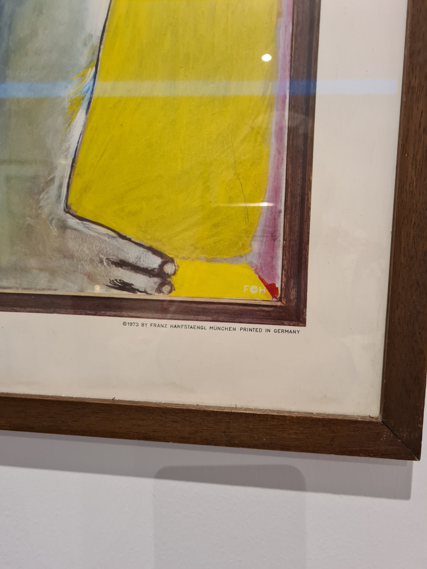 Gemälde Druck Horst Antes Zweiäugige Figur 1965 Lichtdrucke München