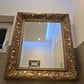 Jugendstil Spiegel mit vergoldeten Holzrahmen 70x60cm