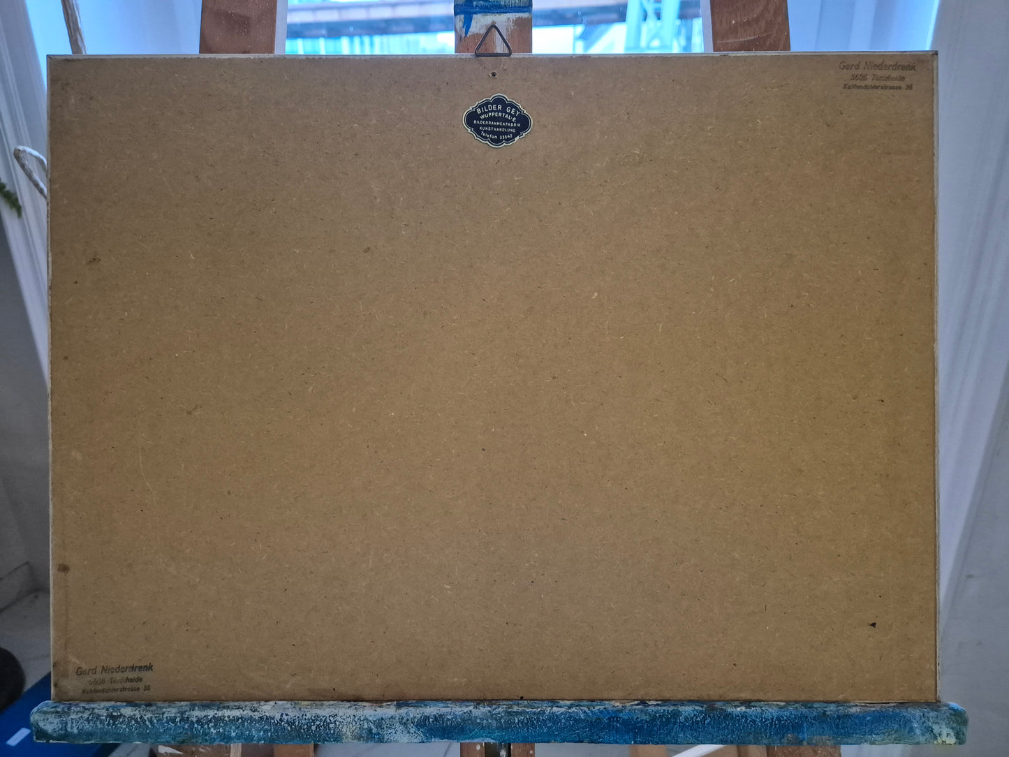 Karl Martinsen (1899-1960) Ölgemälde Landschaft mit kleinem Dorf