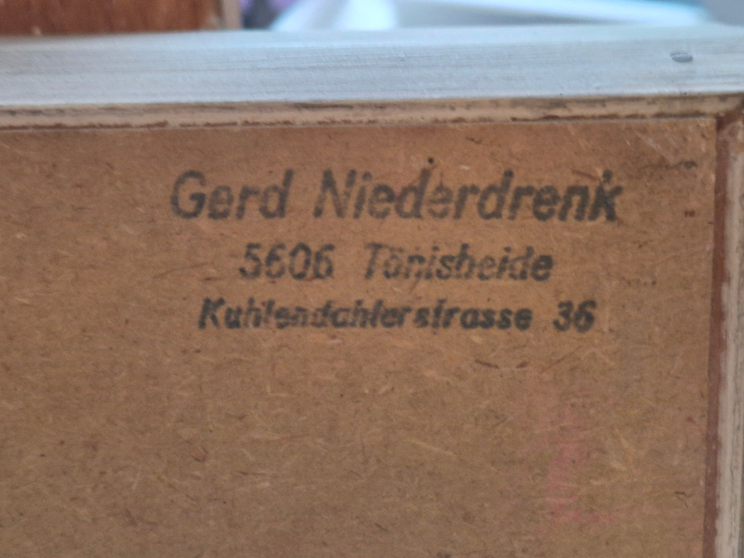 Karl Martinsen (1899-1960) Ölgemälde Landschaft mit kleinem Dorf