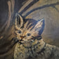 Ölgemälde Katzen Portrait Handsigniert K. Hoppmann (XIX-XX) 38x48cm