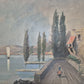 Josef Ohligschläger (1877-1959) Ölgemälde Südküste 43x49cm