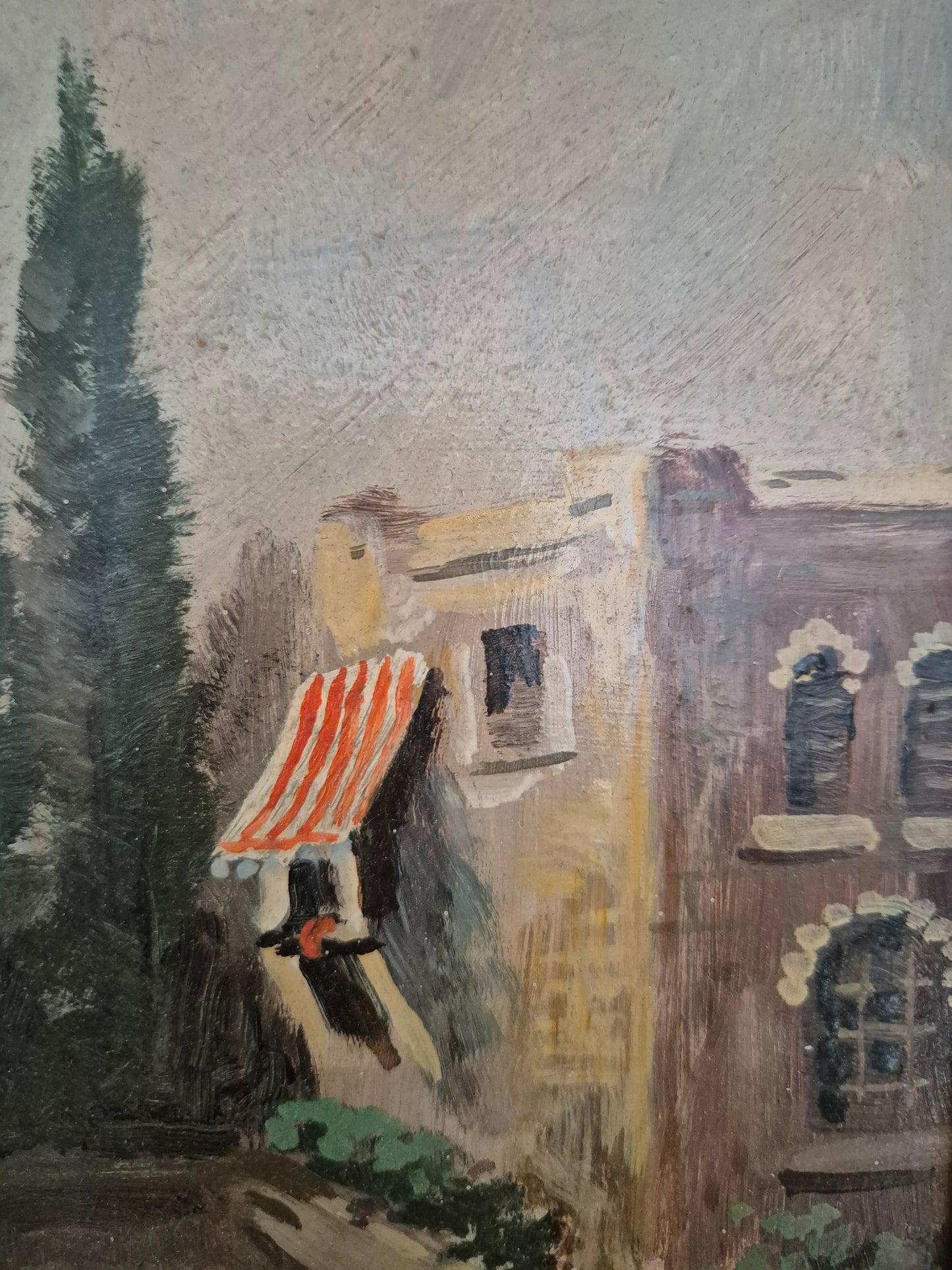 Josef Ohligschläger (1877-1959) Ölgemälde Südküste 43x49cm