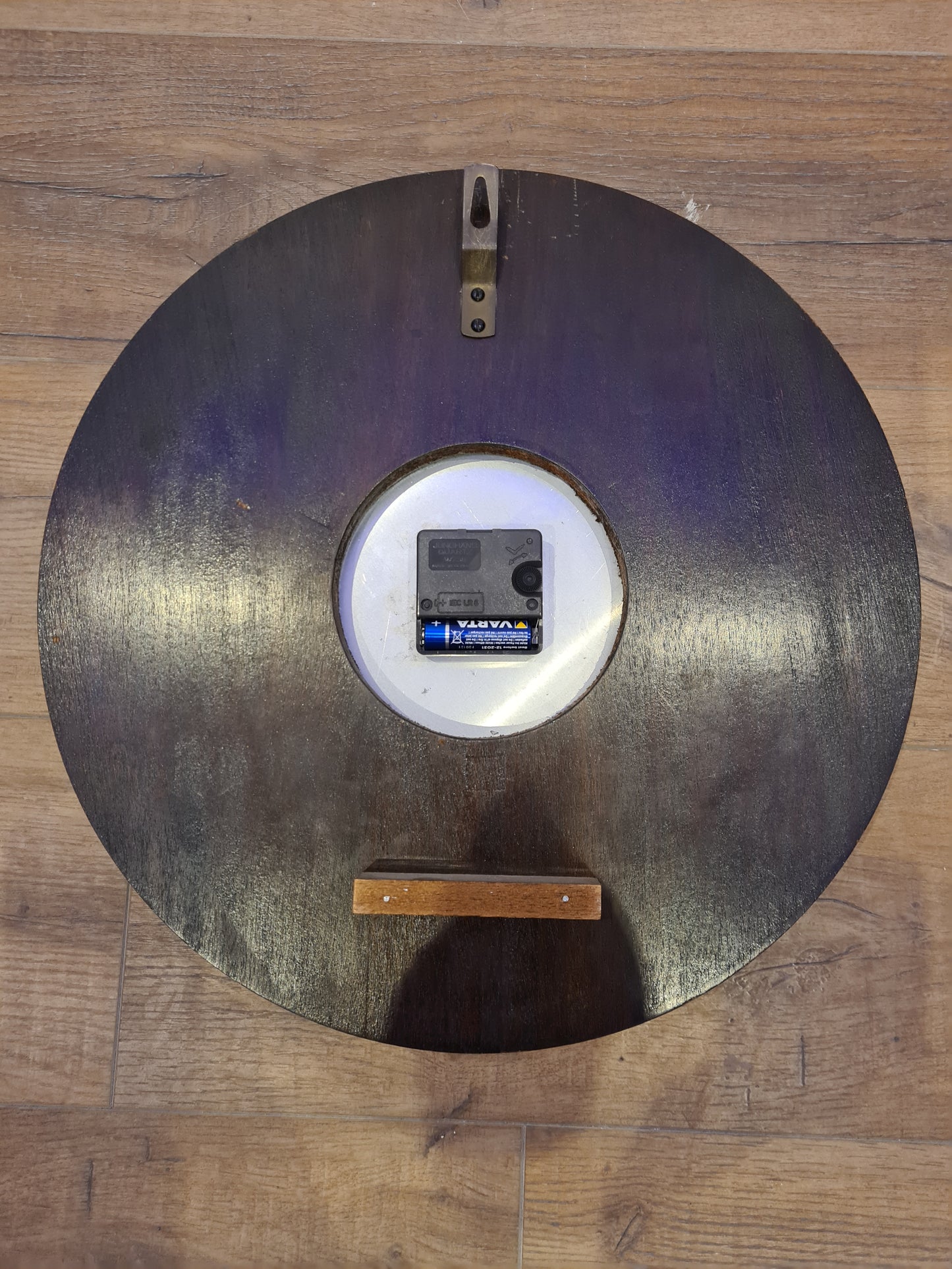 Jugendstil Wanduhr Küchenuhr von Junghans 40cm