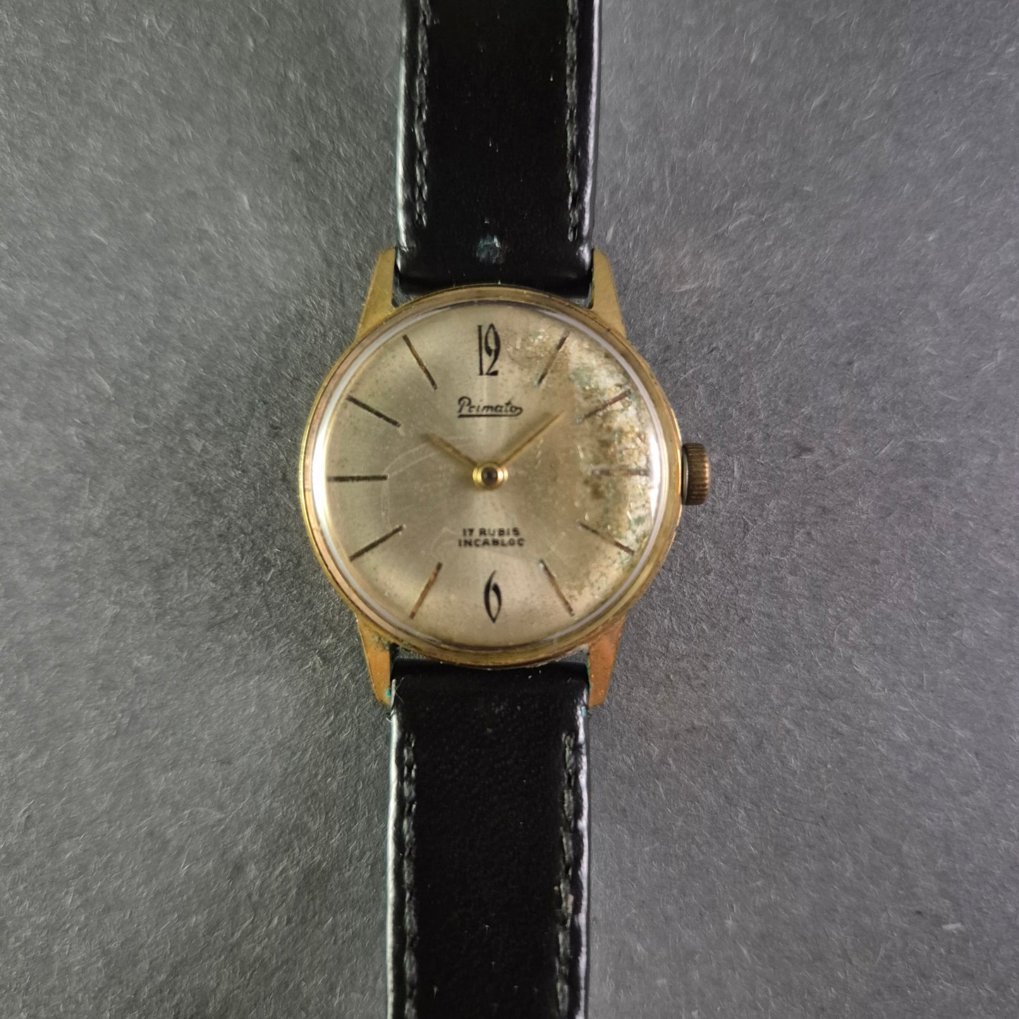 Klassische Primato Herrenarmbanduhr – Zeitlose Eleganz mit Vintage-Charme