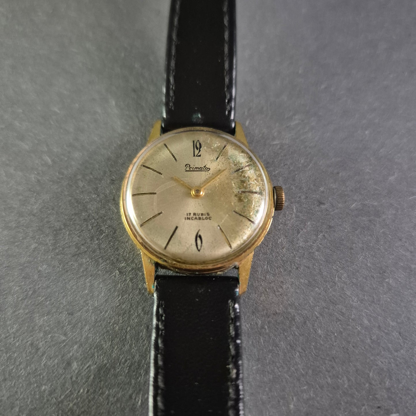 Klassische Primato Herrenarmbanduhr – Zeitlose Eleganz mit Vintage-Charme