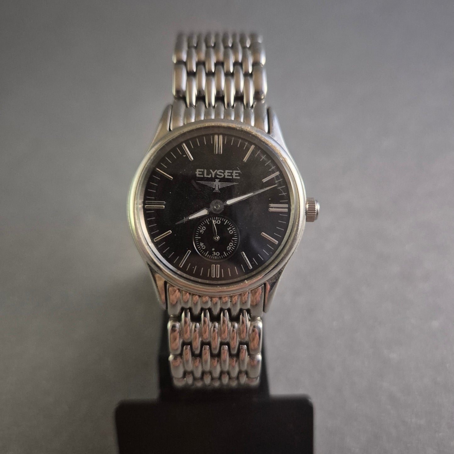 Exklusive Elysee Herrenarmbanduhr – Edelstahl mit Sub-Zifferblatt