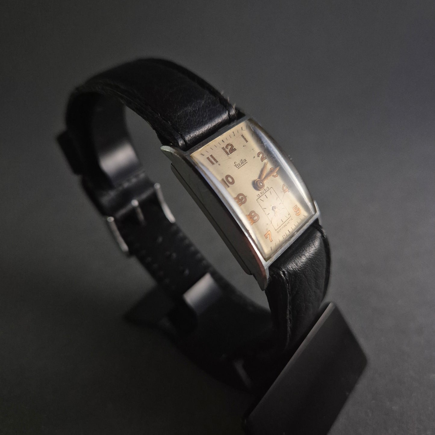 Elegante Exita Herrenarmbanduhr – Klassisches Design mit Lederarmband