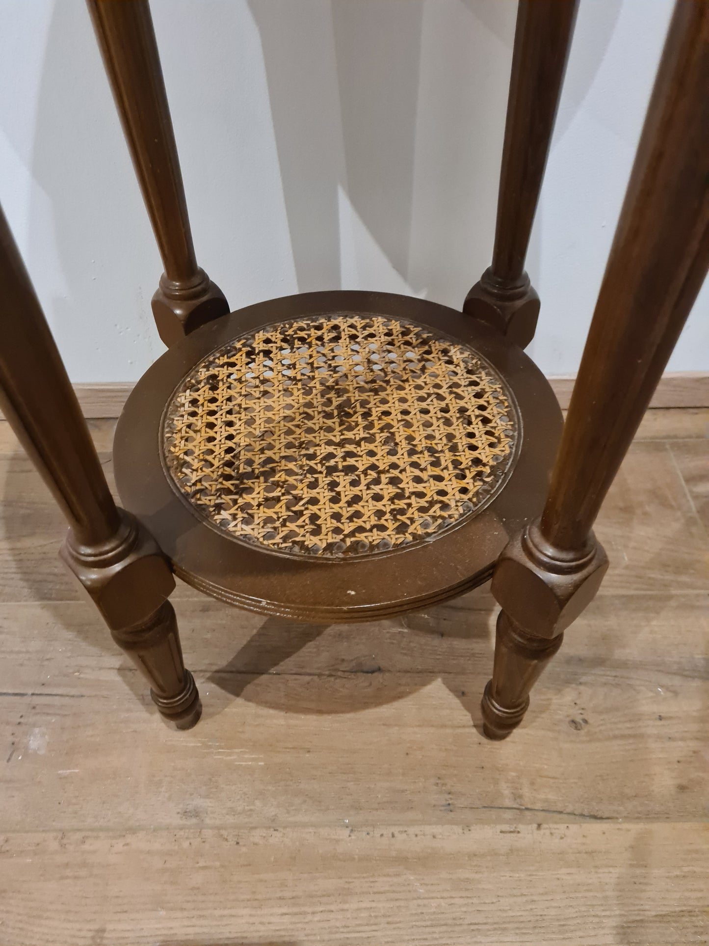 Beistelltisch Blumensäule Tisch Jugendstil Florale Motive 65cm