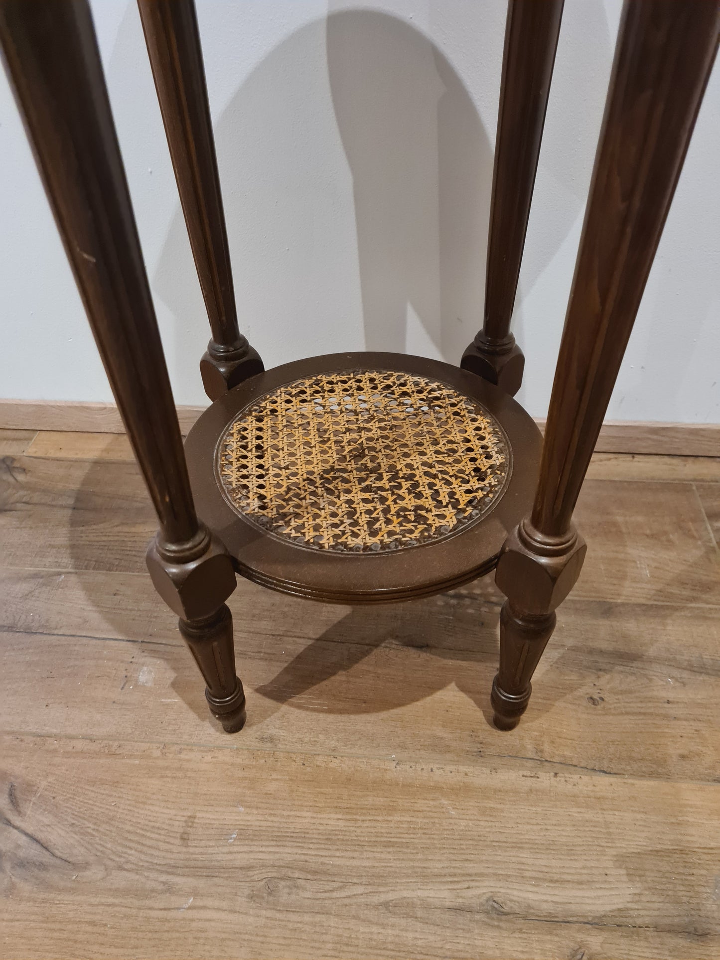 Beistelltisch Blumensäule Tisch Jugendstil Florale Motive 65cm