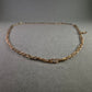Feine Vintage-Kette aus bronzefarbenem Metall – Filigranes Design