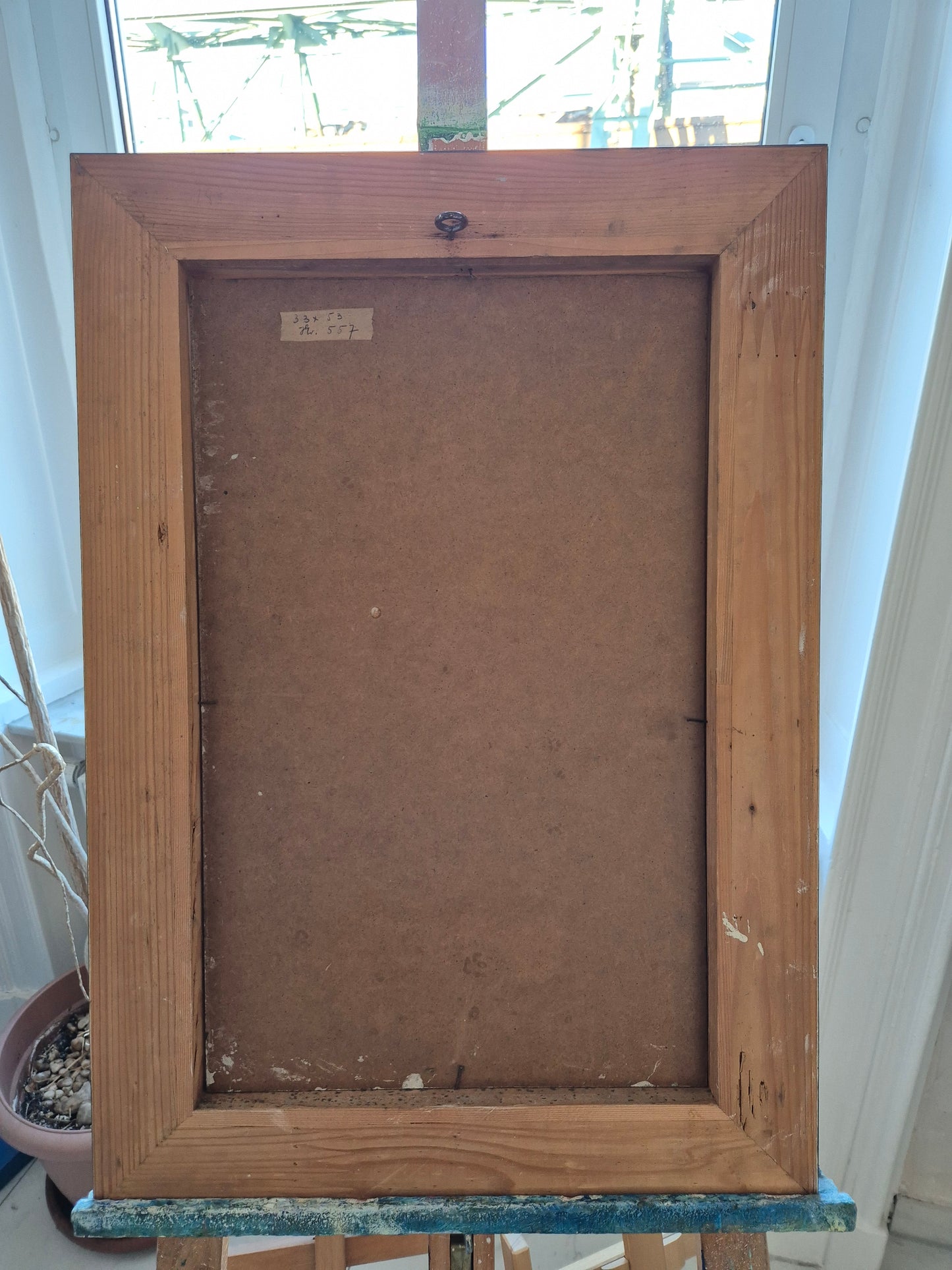 Sturm (XX) Ölgemälde Stillleben Moderne Malerei Handsigniert Datiert 1963