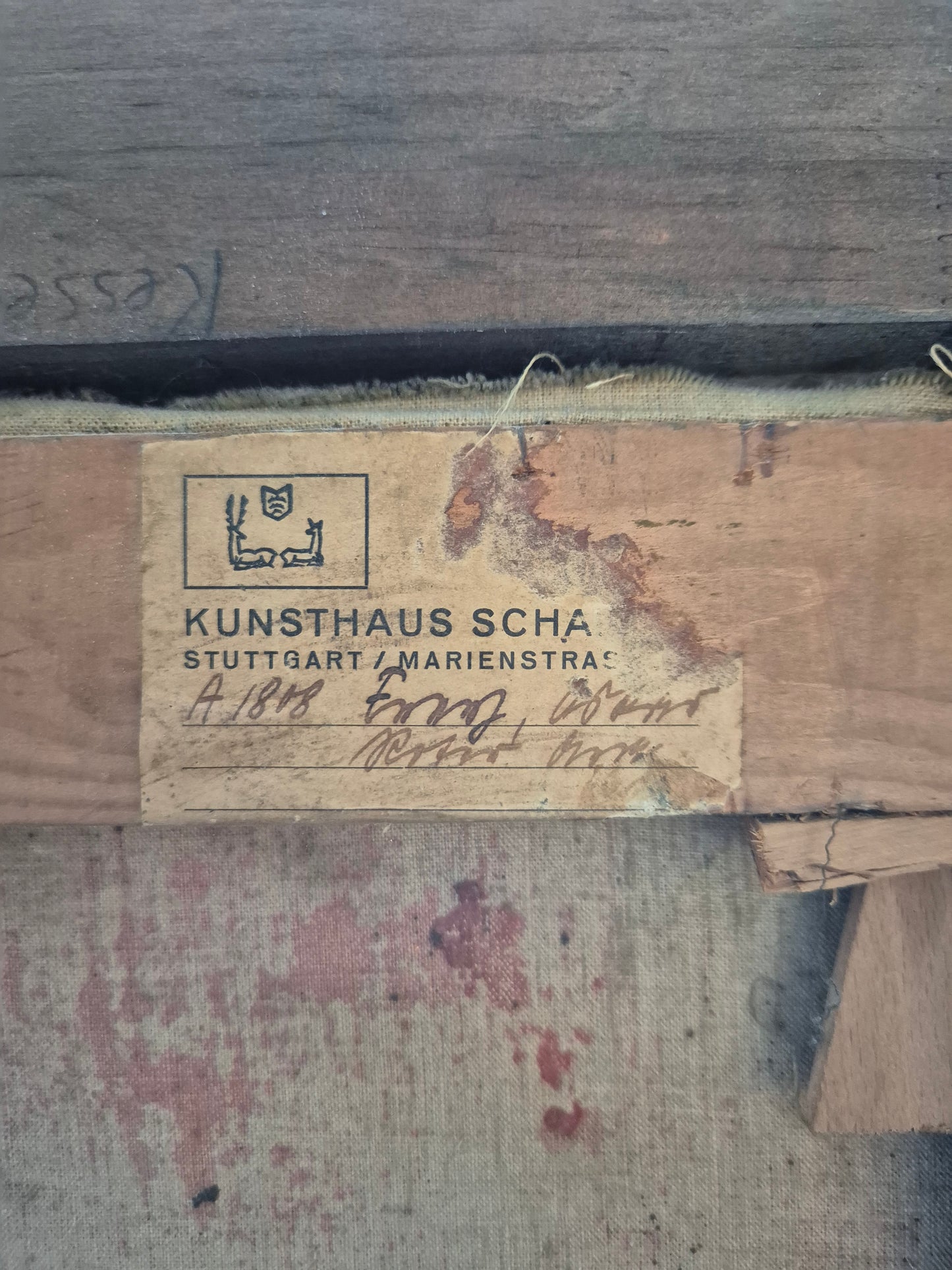 Oskar Frey (1883-1966) Ölgemälde Papagei mit Buntem Gefieder 82x65cm