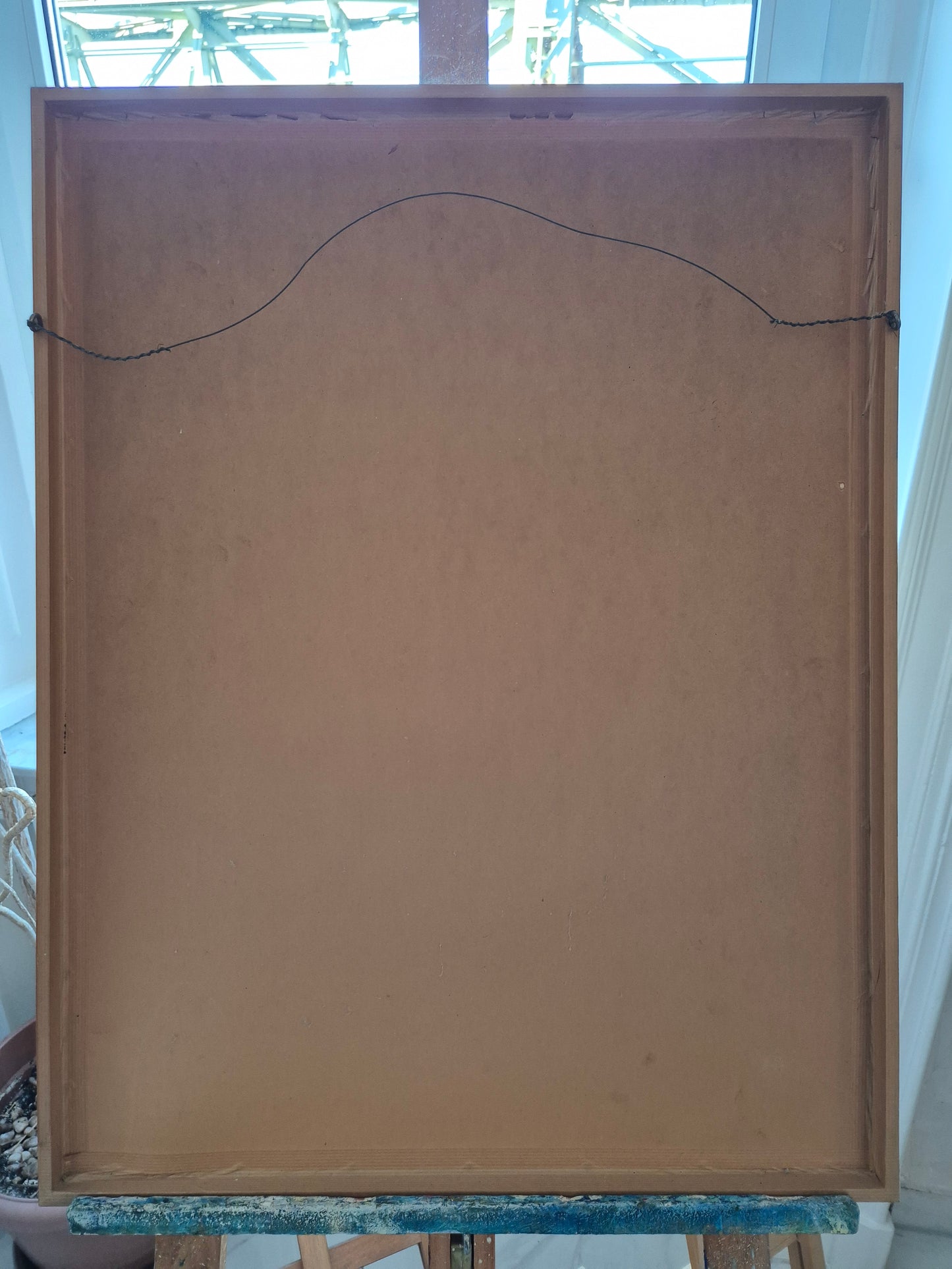 Bartholomäus Marks (XX) Lithographie Frauenkopf Portrait 71x55cm