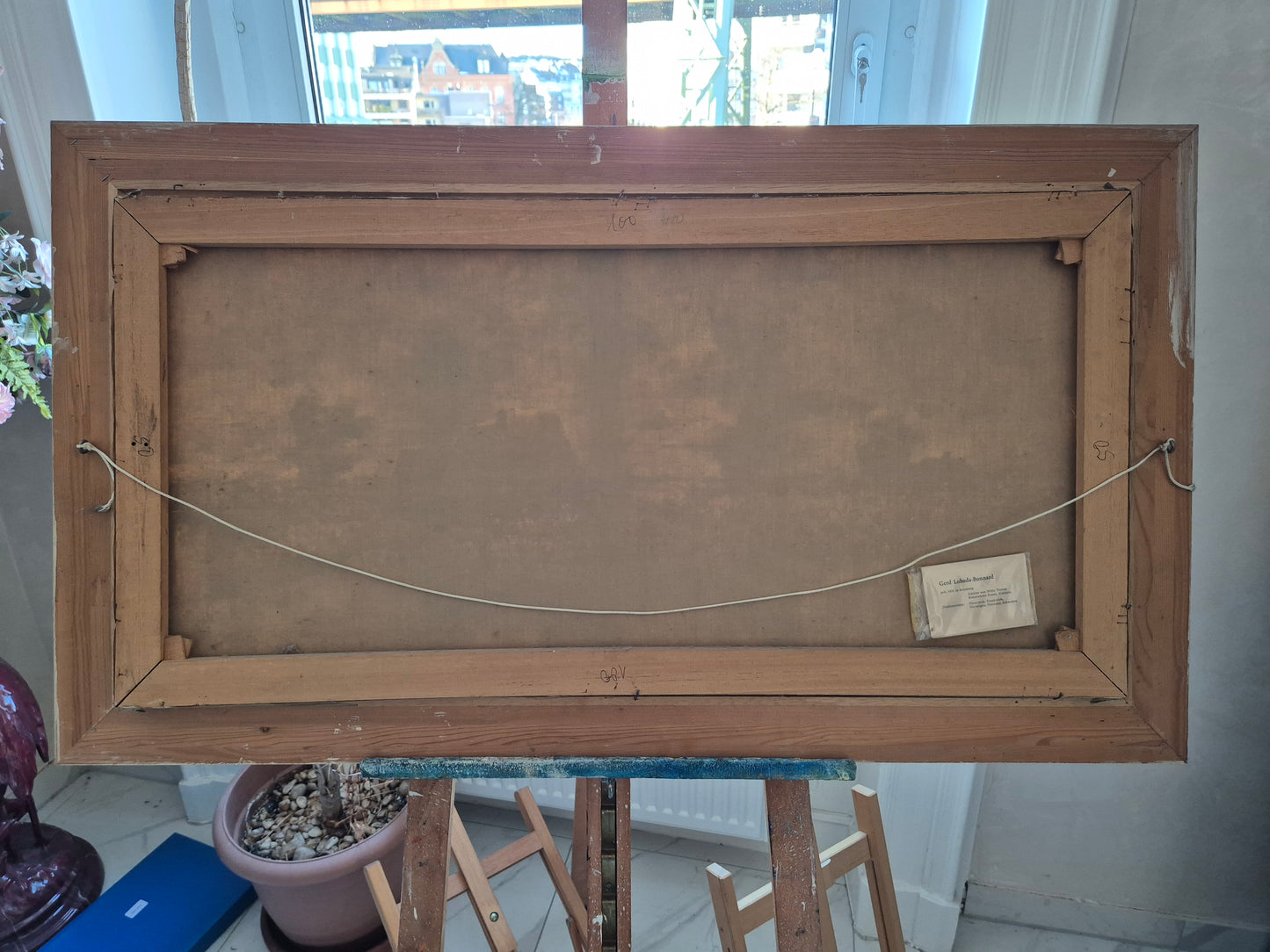 Gerd Loboda-Bonnard (XX) Landschaft mit Bauernhaus am See