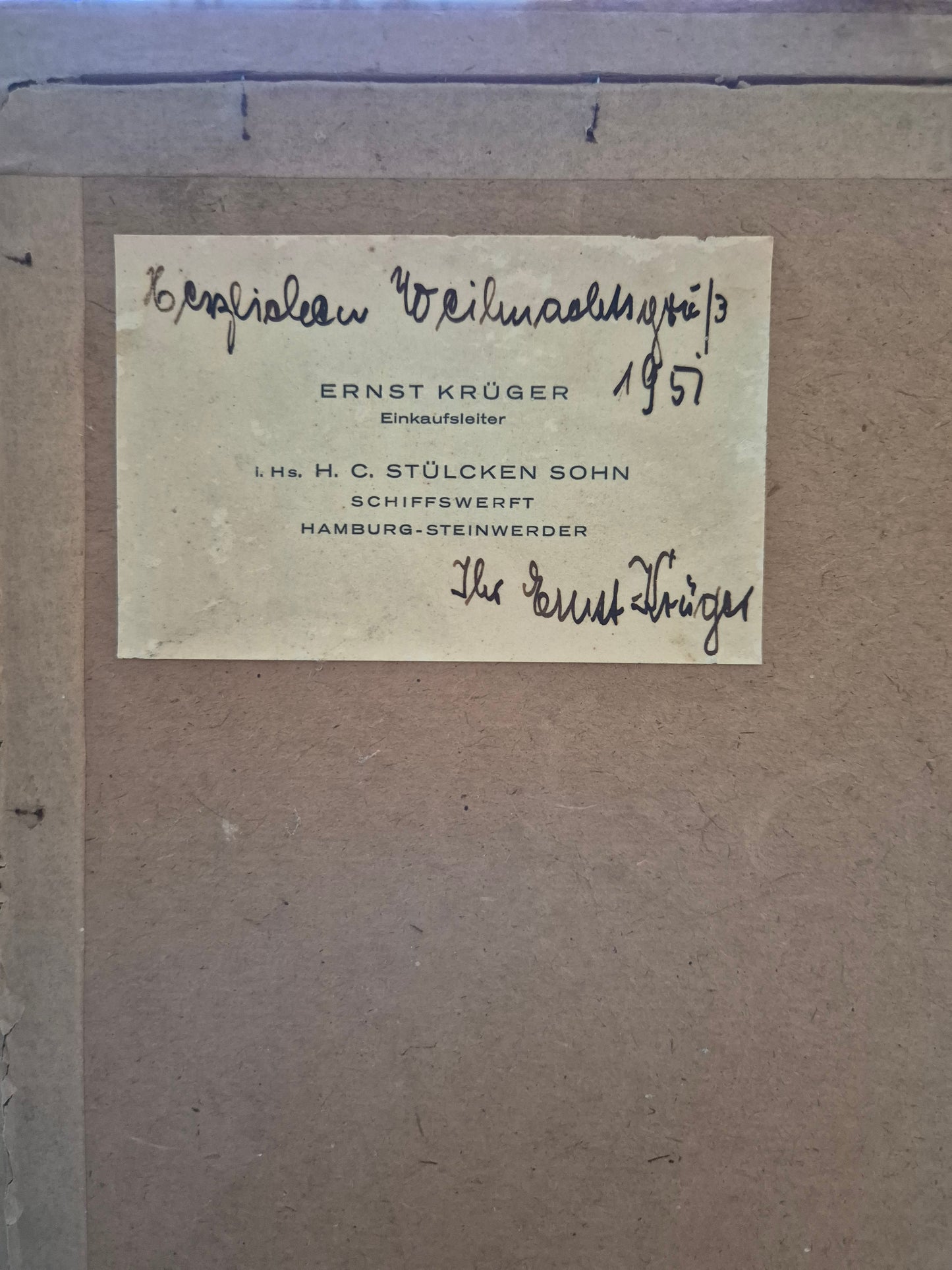 Bruno Reinhold (1891-?) Radierung Hamburger Hafen Schiffswerft Steinwerder