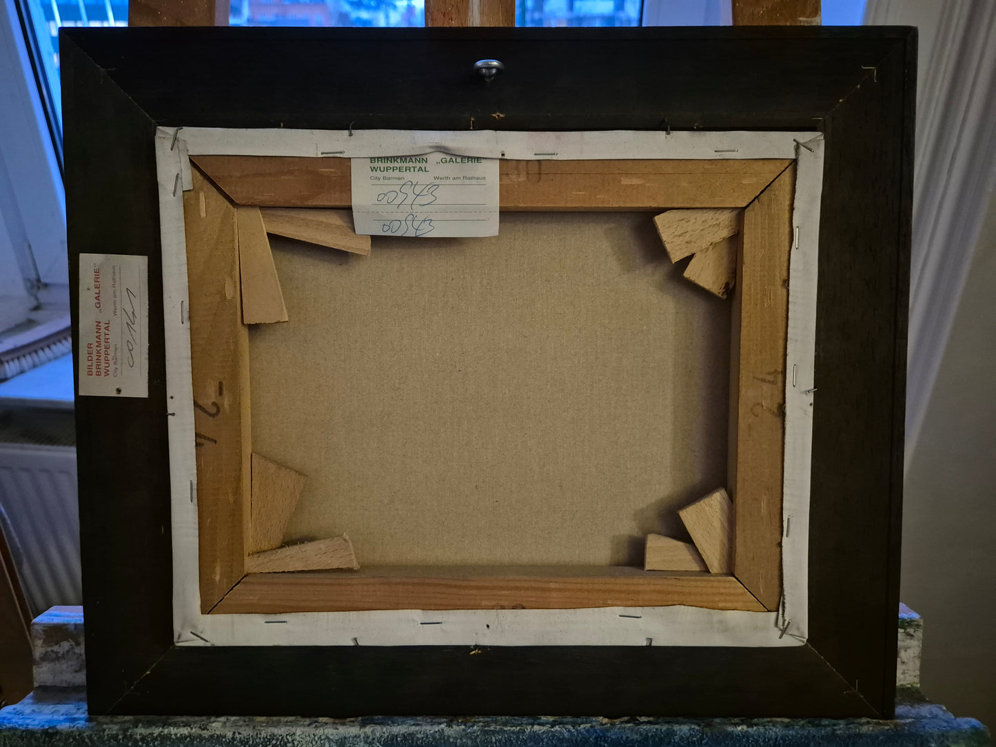 Helmut Kips (geb. 1937) Ölgemälde zwei Enten im Landeanflug auf einen See