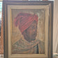 Ölgemälde Portaitmalerei Mann mit Turban Handsigniert Datiert H. Raelen