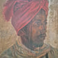Ölgemälde Portaitmalerei Mann mit Turban Handsigniert Datiert H. Raelen