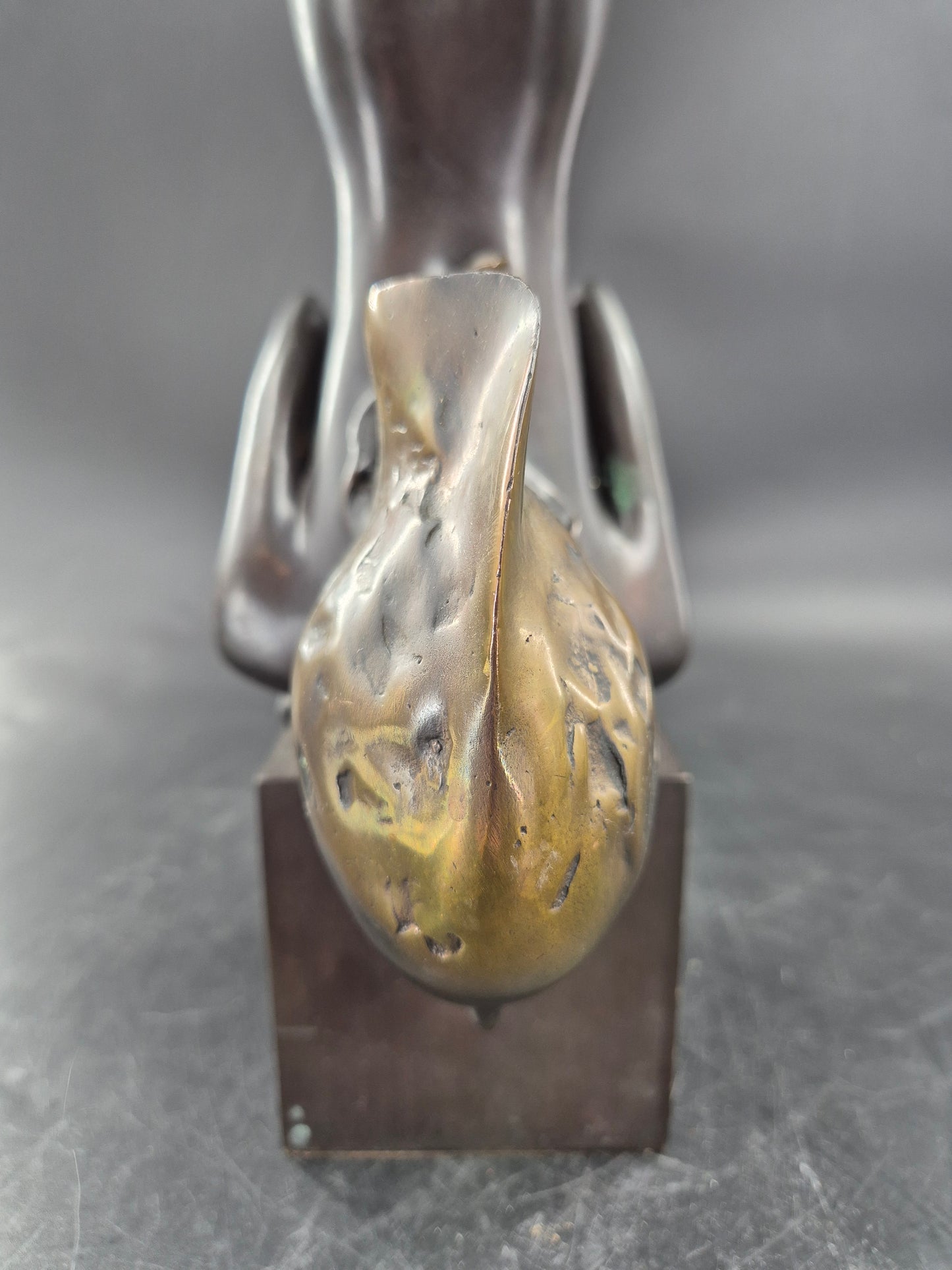 Bruno Bruni (1935) Bronze Skulptur Il Volo Datierung 1988 Höhe 61cm