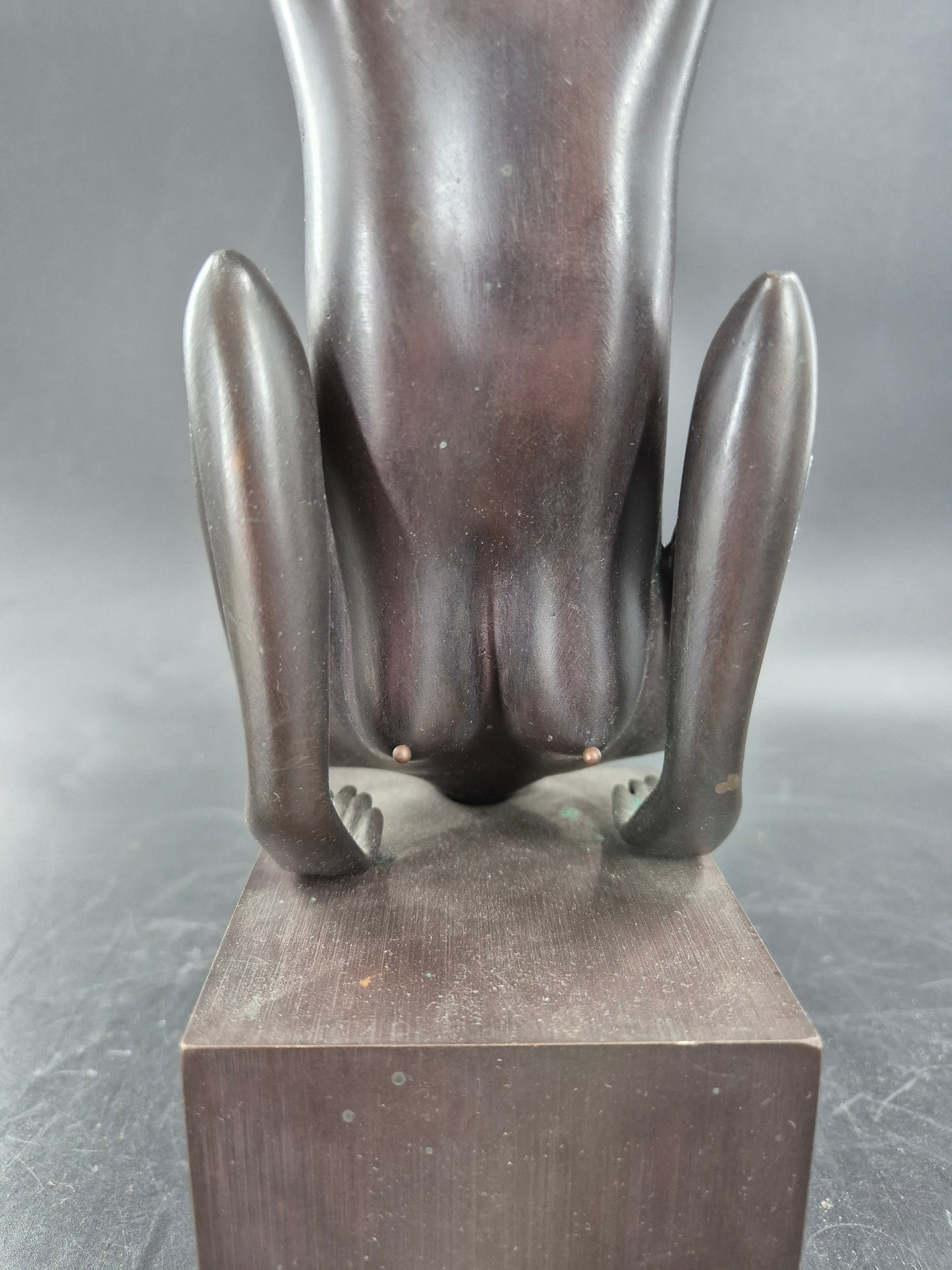 Bruno Bruni (1935) Bronze Skulptur Il Volo Datierung 1988 Höhe 61cm