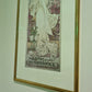 Alphonse Mucha Sarah Bernhardt Vintage Theatre Druck Bild 67x33cm