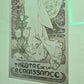 Alphonse Mucha Sarah Bernhardt Vintage Theatre Druck Bild 67x33cm