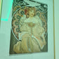Alphonse Mucha Lithographie „Daydream“ von Alfons Maria Kunstdruck 40x30cm