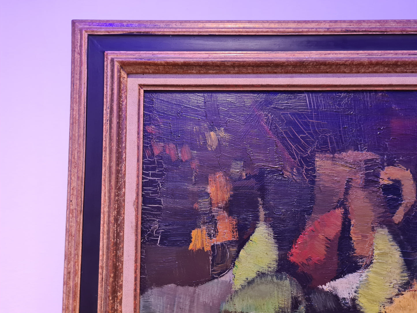 Andre Lemaitre Pichet (1909-1995) Ölgemälde Stillleben Expressionismus