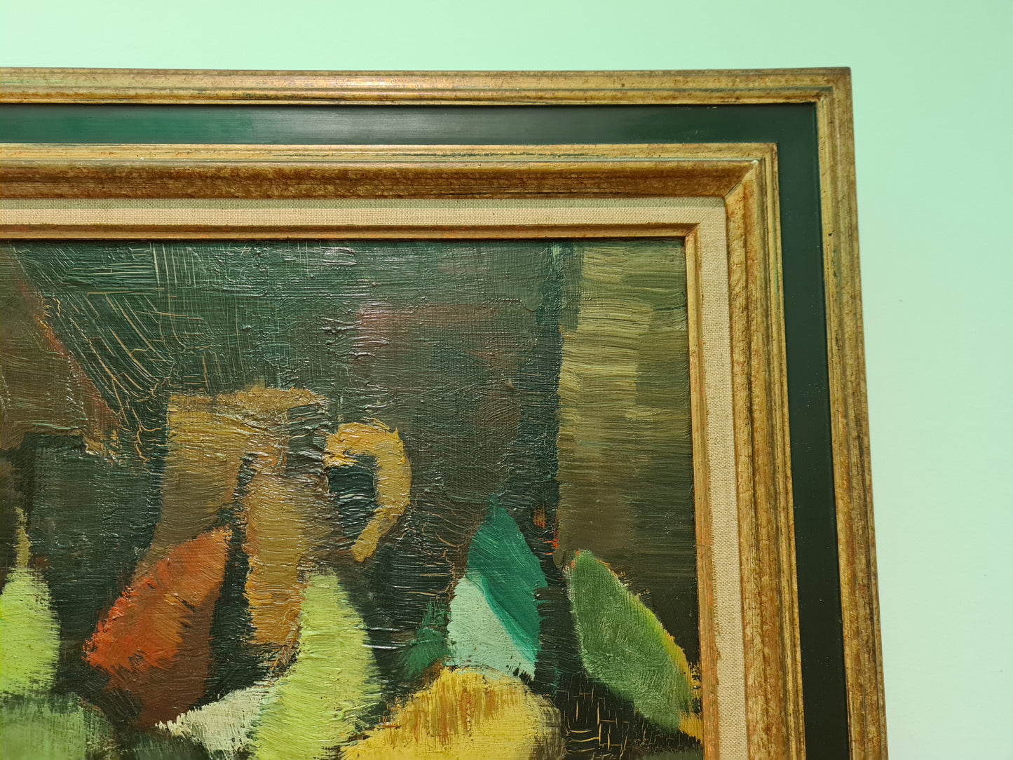 Andre Lemaitre Pichet (1909-1995) Ölgemälde Stillleben Expressionismus