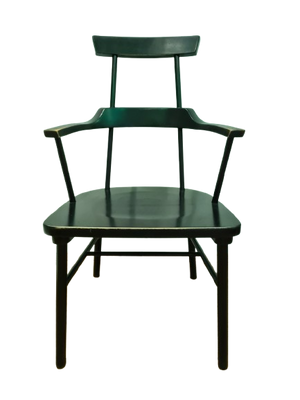 Elba Strandmark Stuhl für IKEA Stuhl mit Armlehnen Holz Schwarz 100cm