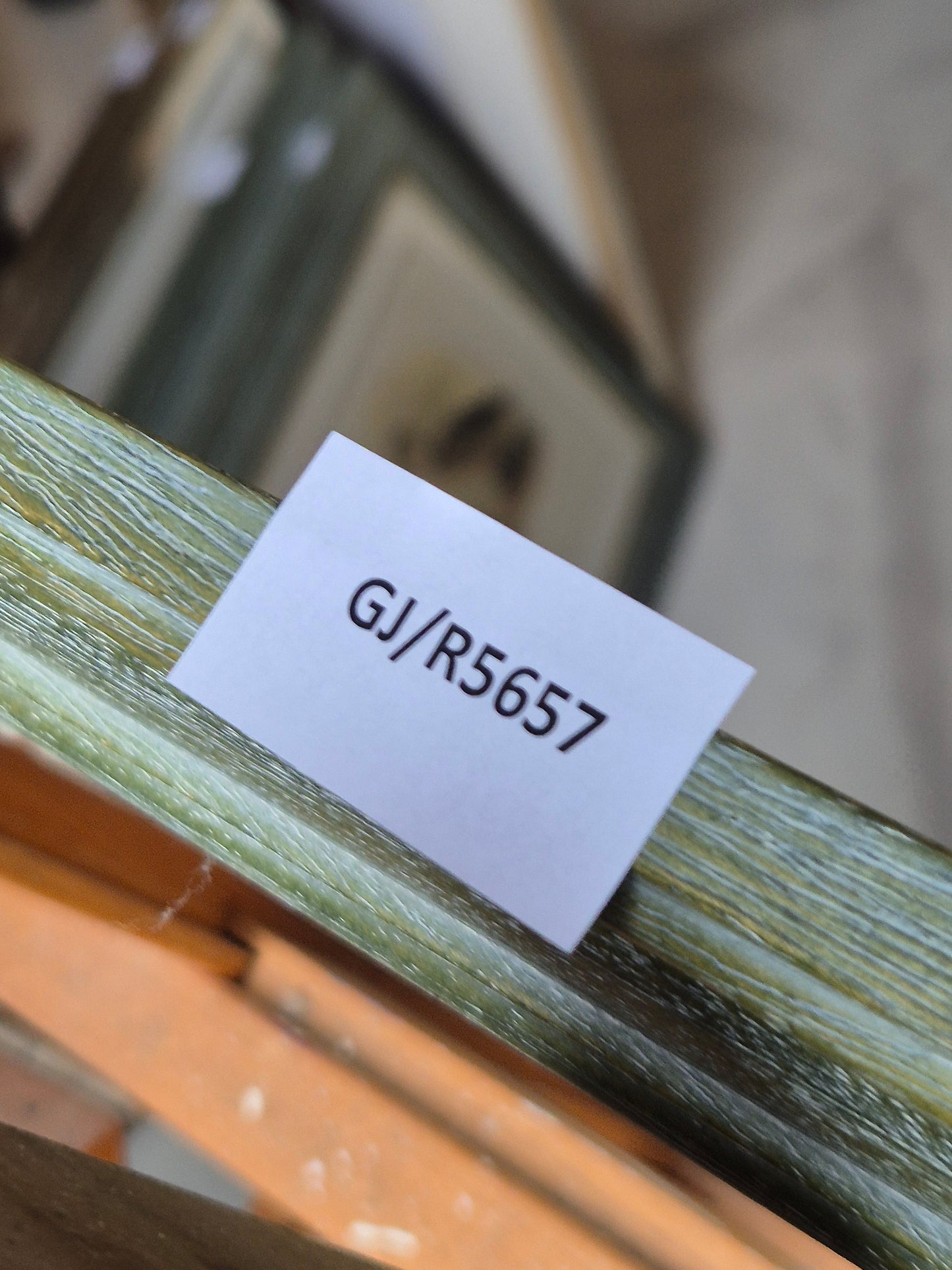 Entenpaar Vintage Grafik Lithographie 1980er Gerahmt hinter Glas