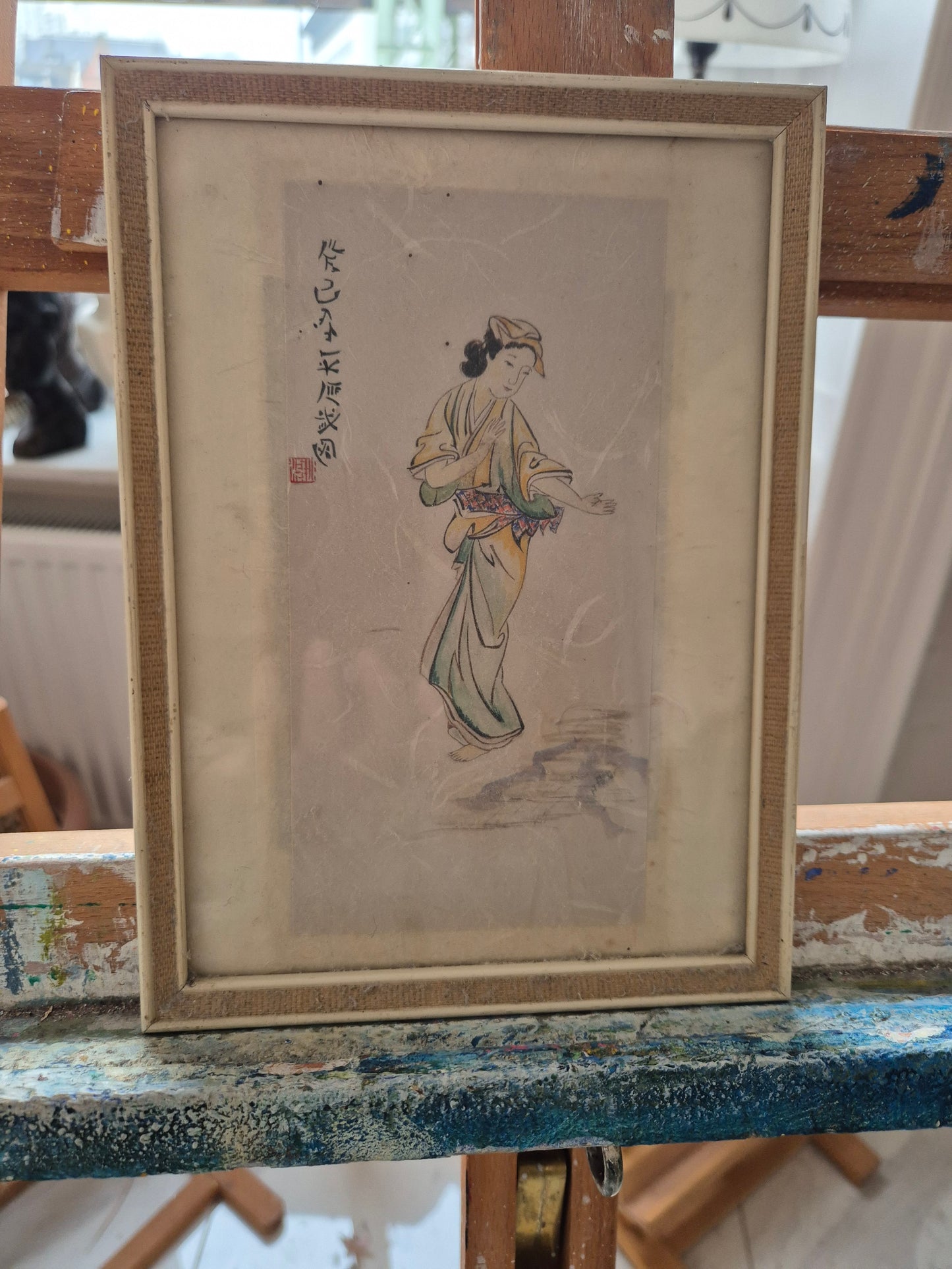 Maruyama Ōkyo (1733-1795) Grafik Lady Chiyono