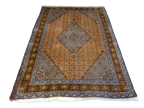 Königlicher Hochwertiger Handgeknüpfter Perserteppich Täbris 203x143cm