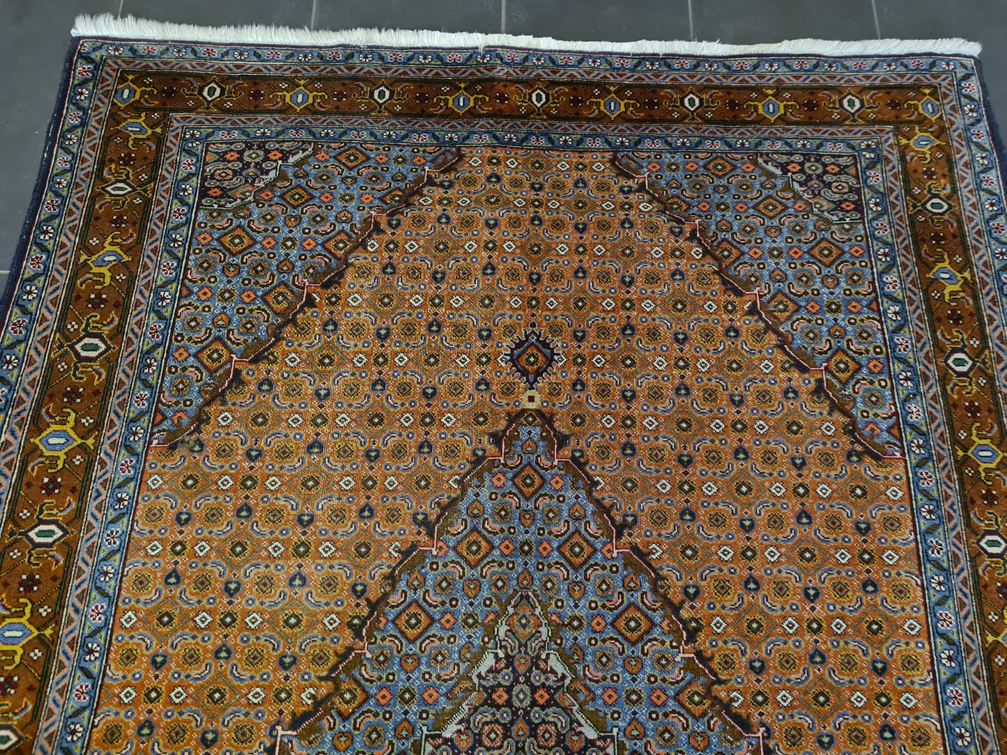 Königlicher Hochwertiger Handgeknüpfter Perserteppich Täbris 203x143cm