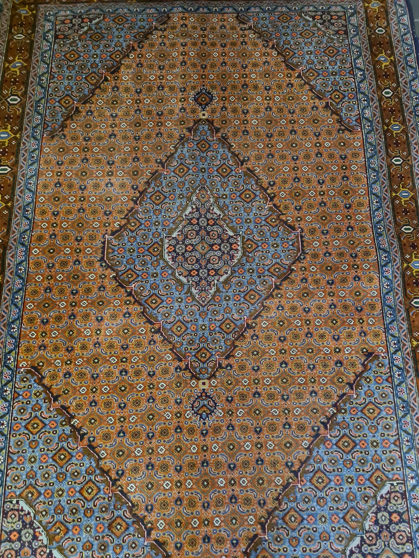 Königlicher Hochwertiger Handgeknüpfter Perserteppich Täbris 203x143cm