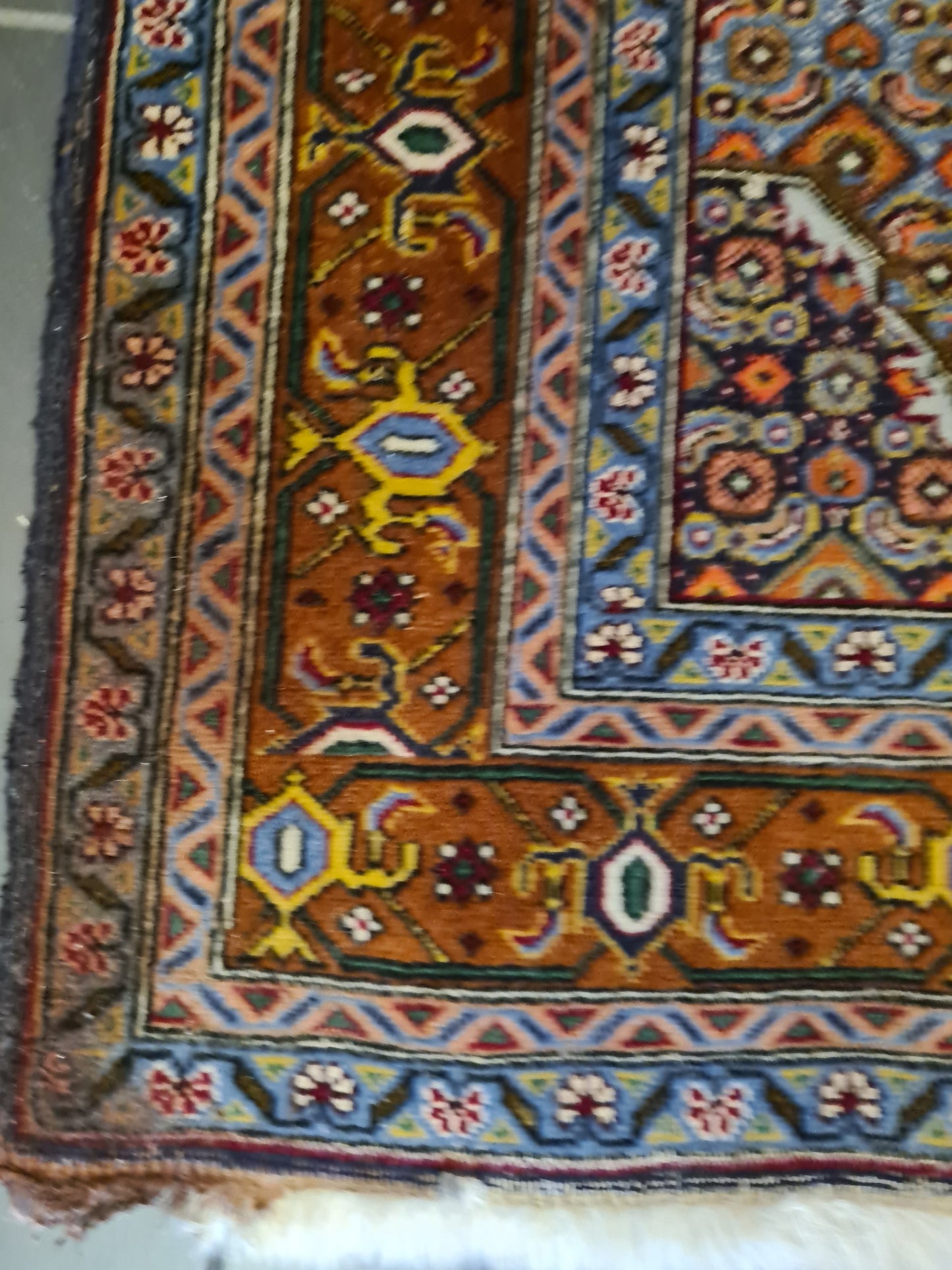 Königlicher Hochwertiger Handgeknüpfter Perserteppich Täbris 203x143cm