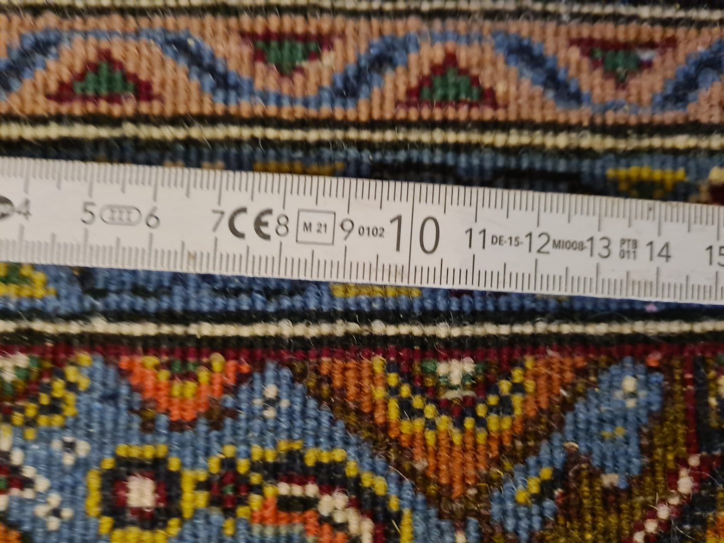 Königlicher Hochwertiger Handgeknüpfter Perserteppich Täbris 203x143cm